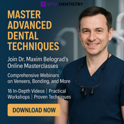 Online Dental Master Classes & Webinars – Maxim Belograd