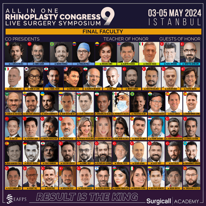 Surgicall Academy 9th All in One Rhinoplasty Congress 2024