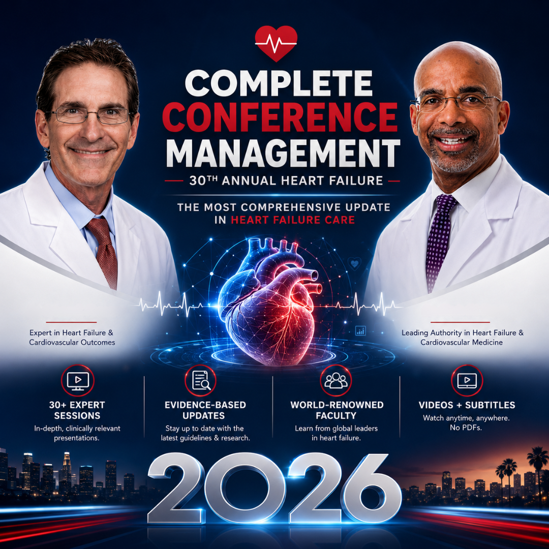 Complete Conference Management 30th Annual Heart Failure 2026