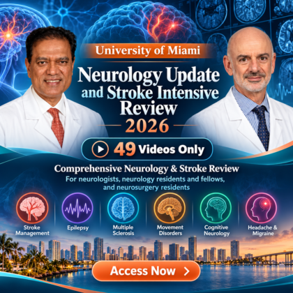Neurology Update and Stroke Intensive Review 2026